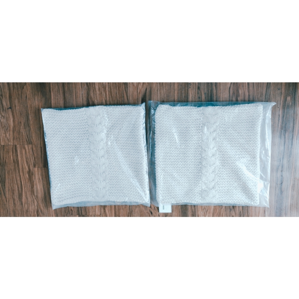 Pottery barn 2 set pillow covers